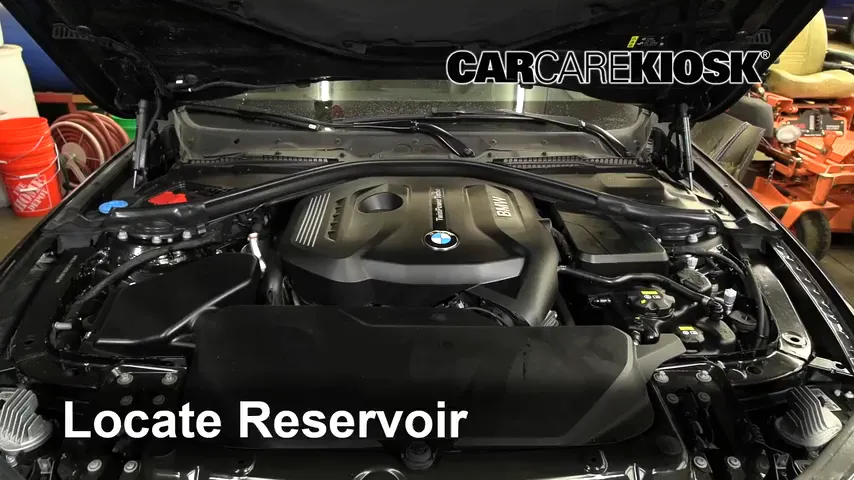 2019 BMW 430i xDrive Gran Coupe 2.0L 4 Cyl. Turbo Windshield Washer Fluid Add Fluid